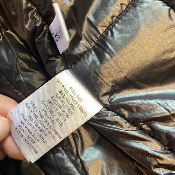 Calvin Klein Faux-Fur-Lined Parka - Picture 6 of 7